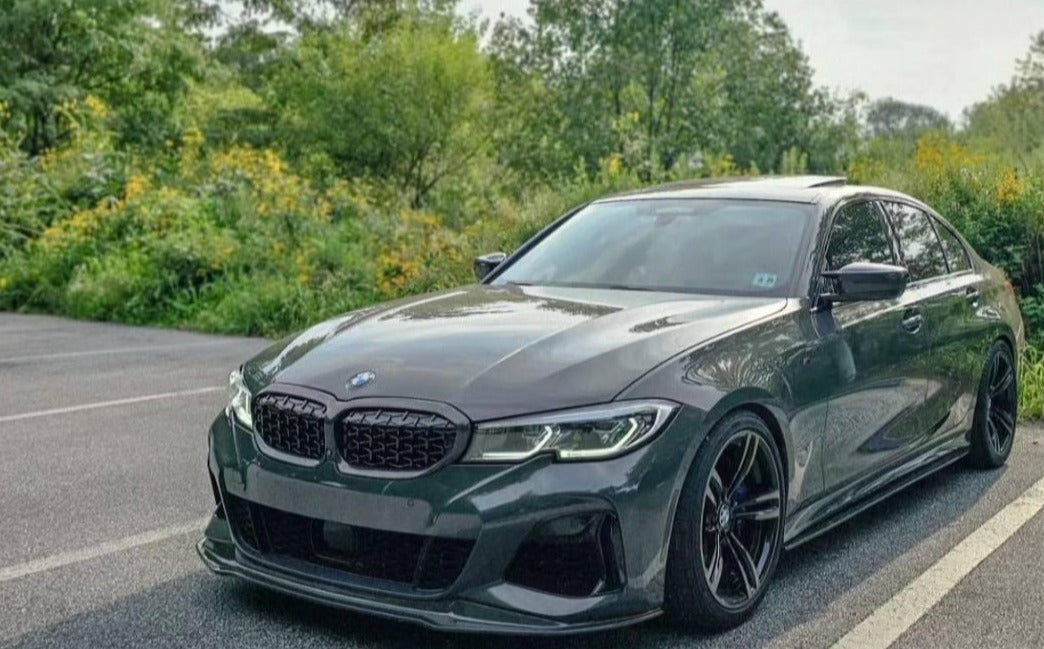 BMW M340I V Style Dry Carbon Front Lip