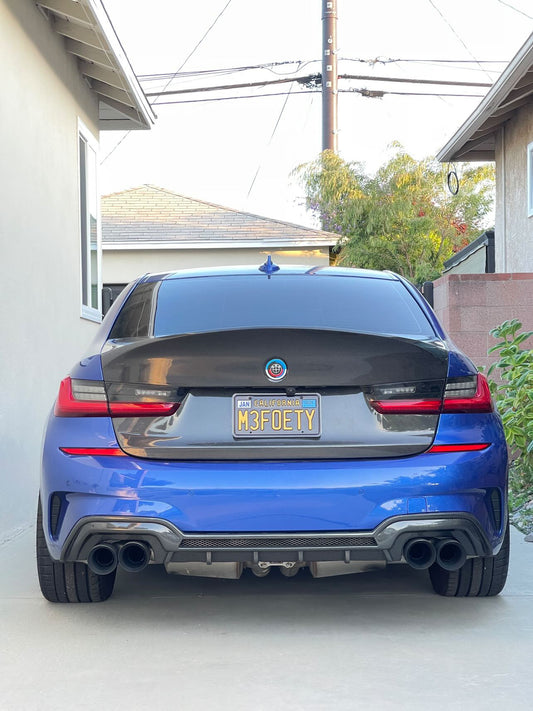 BMW 3 Series G20/G80 Dry Carbon trunk spoiler