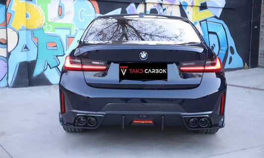 BMW M340I LCI G20 TAKD Dry Carbon Rear Diffuser