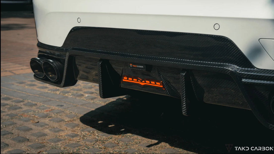 BMW M340I LCI G20 TAKD Dry Carbon Rear Diffuser