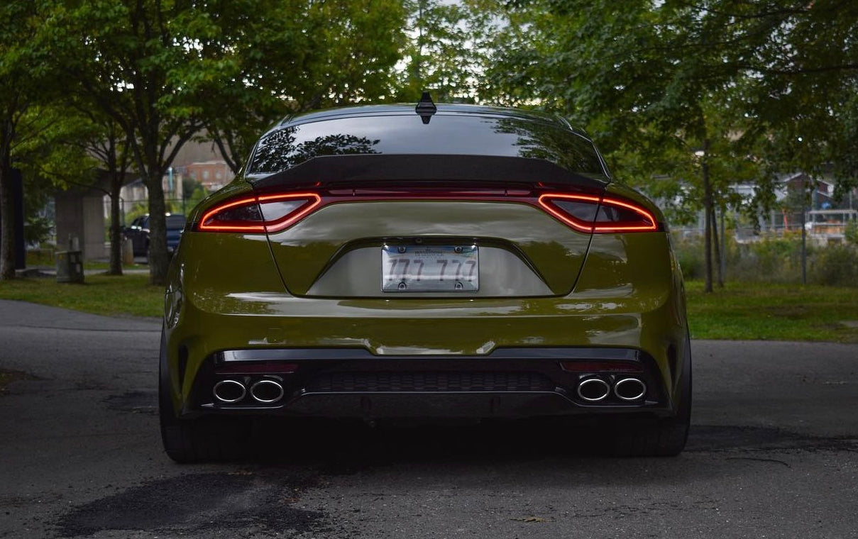 Kia Stinger Carbon duckbill deck lid spoiler