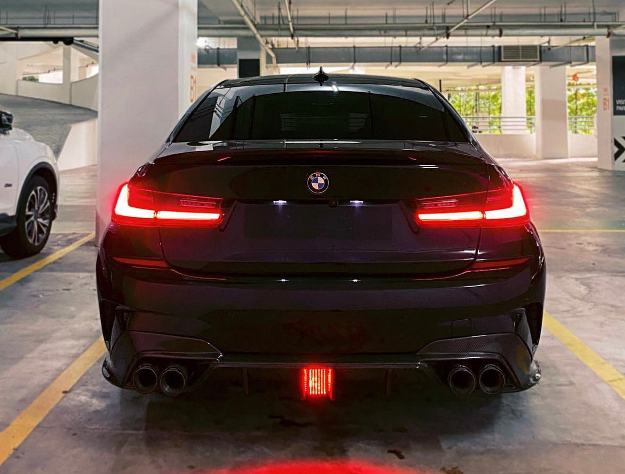 2019+ BMW M340i G20 CMST type carbon diffuser