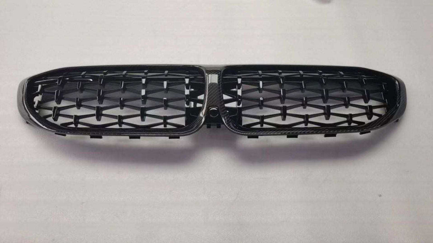 BMW 3 Series M340i G20 Diamond Carbon Front Grille