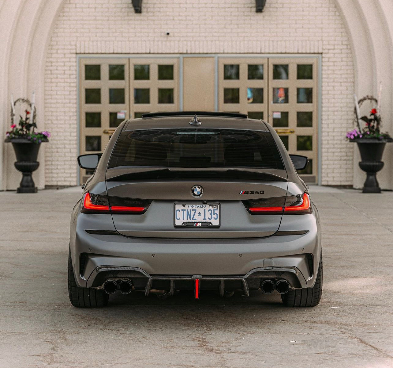 2019+ BMW M340I G20 Karbel style Carbon Fiber Diffuser