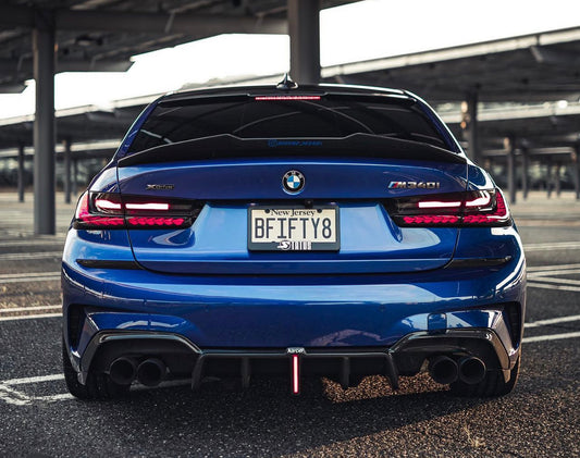 2019+ BMW M340I G20 Karbel style Carbon Fiber Diffuser